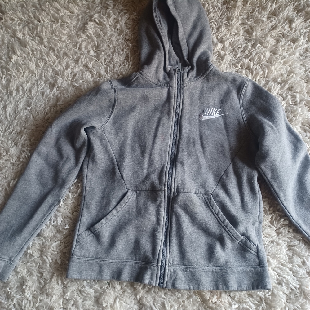 Nike Heather Gray Full-Zip Hoodie 4×$20